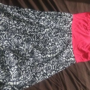 Cute summer strapless dress